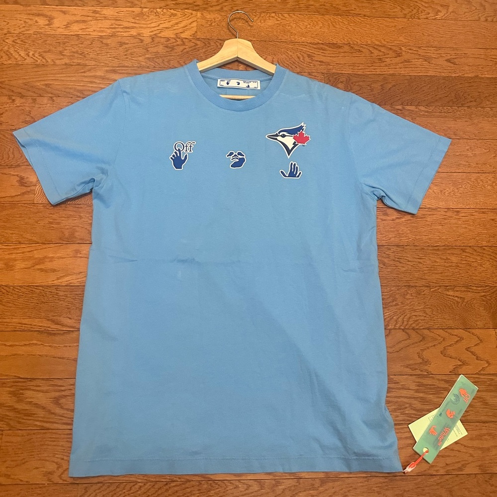 Off White MLB Toronto Blue Jays T-Shirt